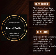 Load image into Gallery viewer, Beard Butter … (STORE AT ROOM TEMPERATURE. AVOID EXTREME HEAT)
