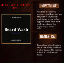 Load image into Gallery viewer, Beard Wash … (SHAKE WELL BEFORE USE)
