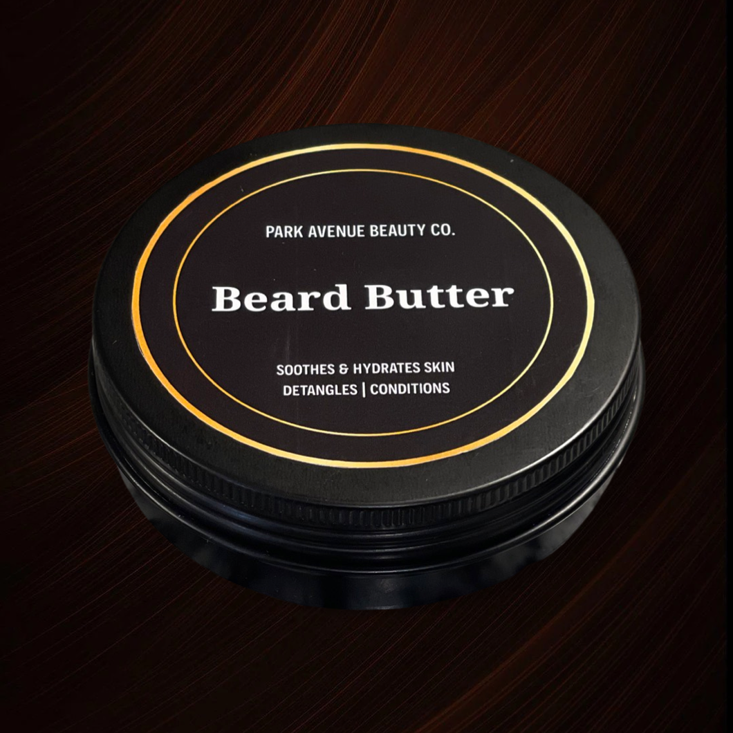 Beard Butter … (STORE AT ROOM TEMPERATURE. AVOID EXTREME HEAT)